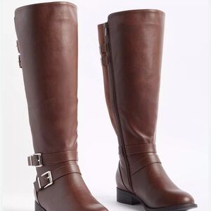 Vepose Brown Over the Knee Boots
